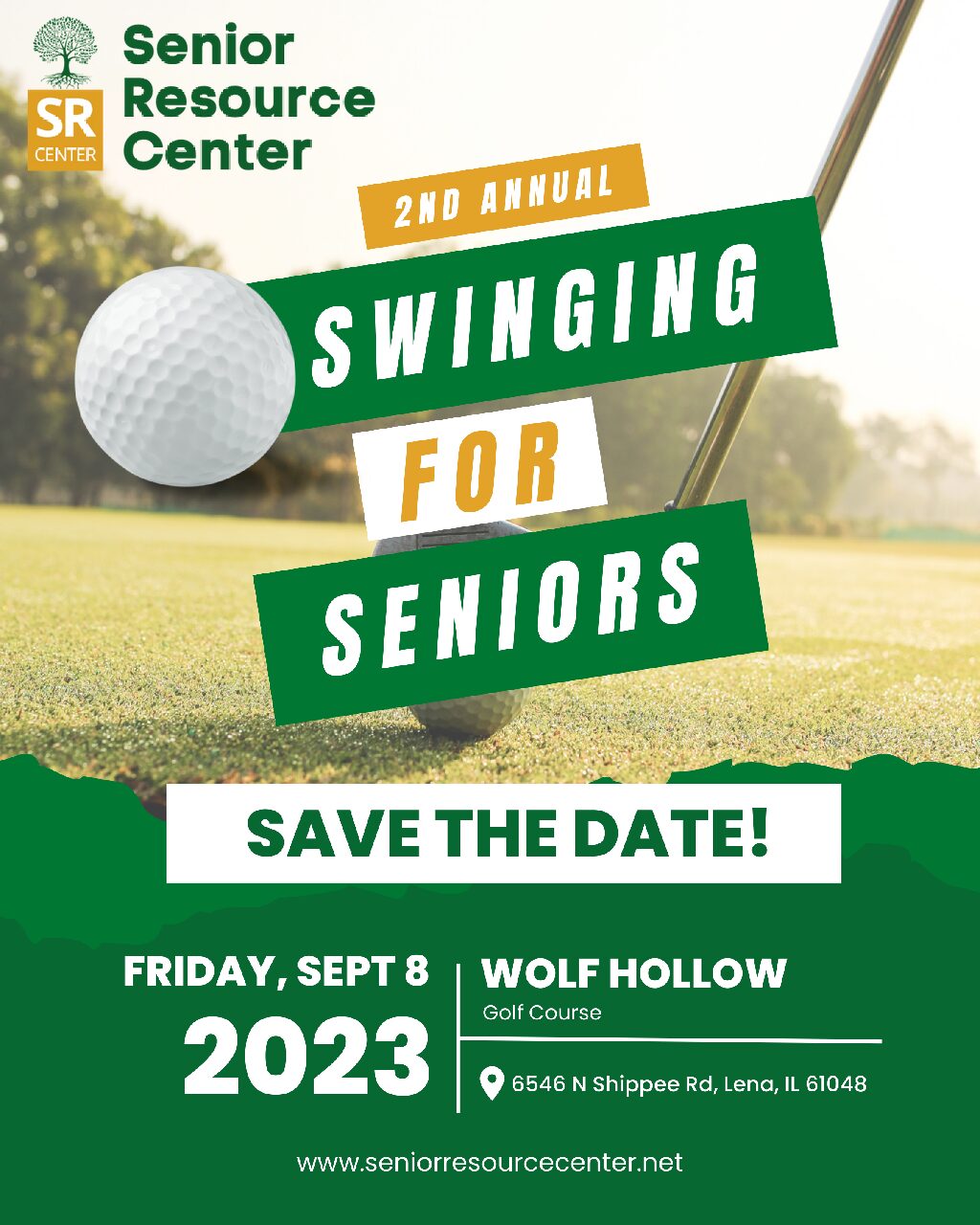 2nd Annual Swinging For Seniors Golf Play Day Senior Resource Center